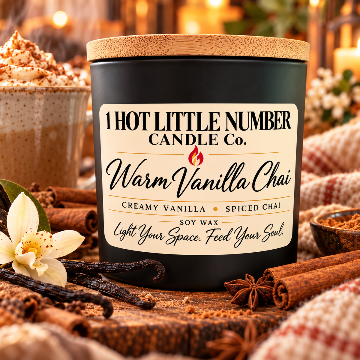 WARM VANILLA CHAI 14 OZ