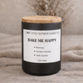 BAKE ME HAPPY   SOY CANDLE  12oz