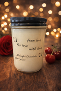 MIDNIGHT CHOCOLATE CHERRY KISS  8oz