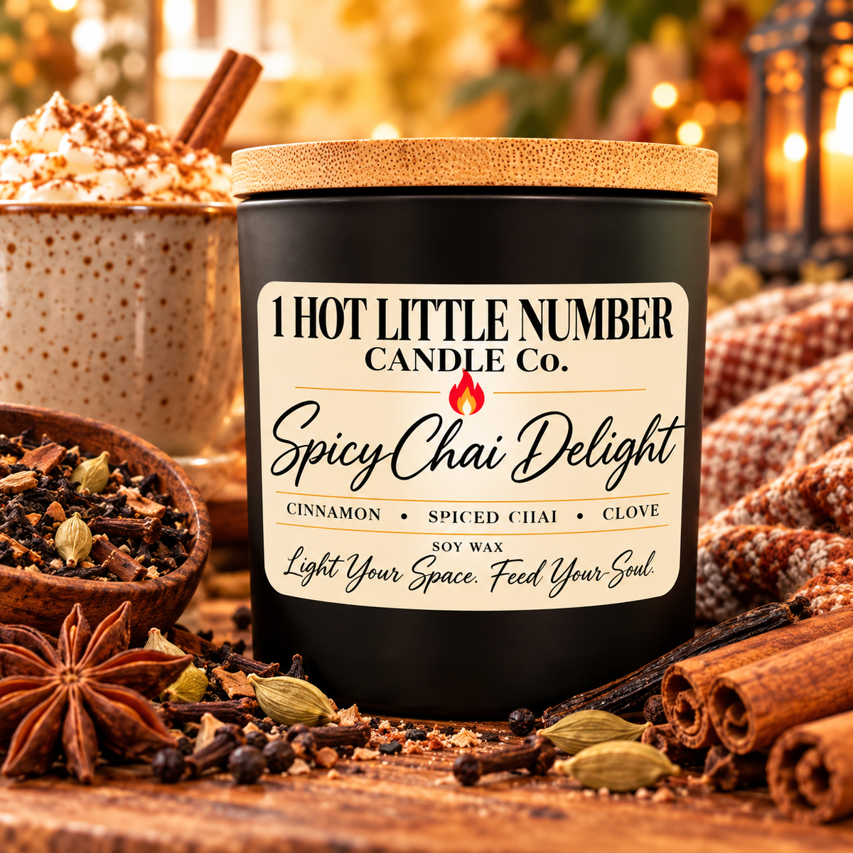 SPICY CHAI DELIGHT 14 OZ